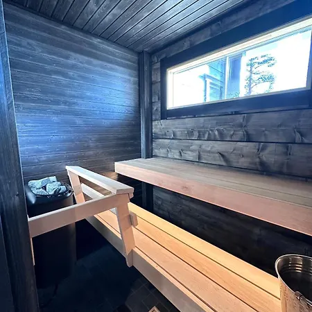 Norvahovi - View, Sauna And Wood Interior * 罗瓦涅米