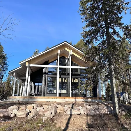Norvahovi - View, Sauna And Wood Interior * Rovaniemi