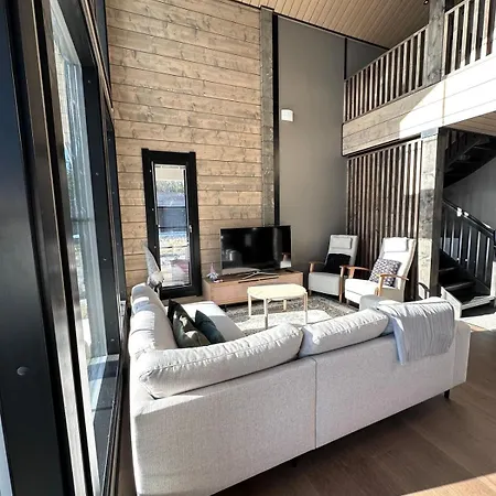 Norvahovi - View, Sauna And Wood Interior *