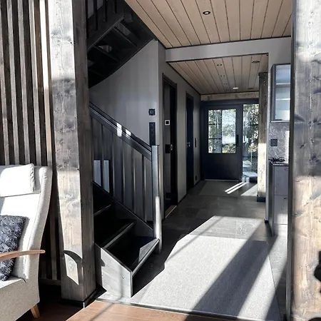 Norvahovi - View, Sauna And Wood Interior ロヴァニエミ