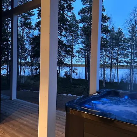 Norvahovi - View, Sauna And Wood Interior