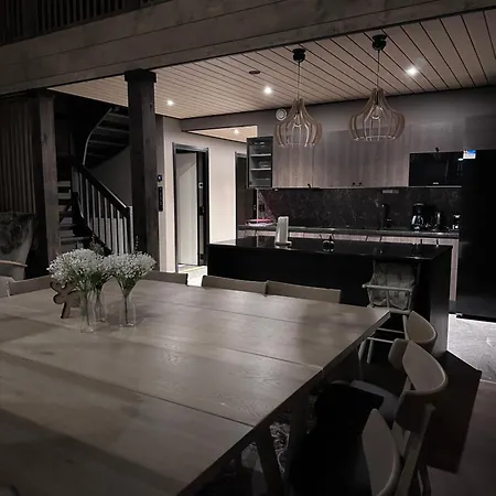 Vila Norvahovi - View, Sauna And Wood Interior *