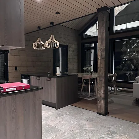 Norvahovi - View, Sauna And Wood Interior Villa