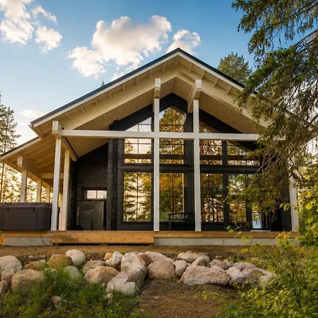 Norvahovi - View, Sauna And Wood Interior * Rovaniemi
