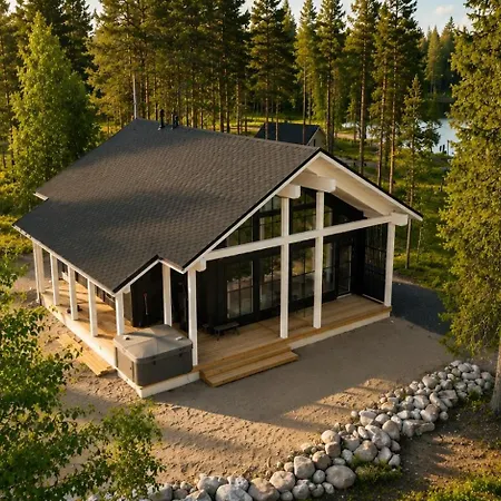Norvahovi - View, Sauna And Wood Interior * Rovaniemi