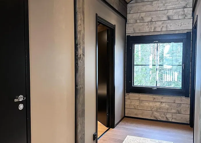 Norvahovi - View, Sauna And Wood Interior 别墅