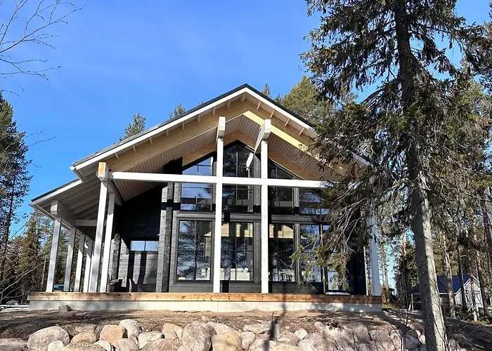 Norvahovi - View, Sauna And Wood Interior * 罗瓦涅米