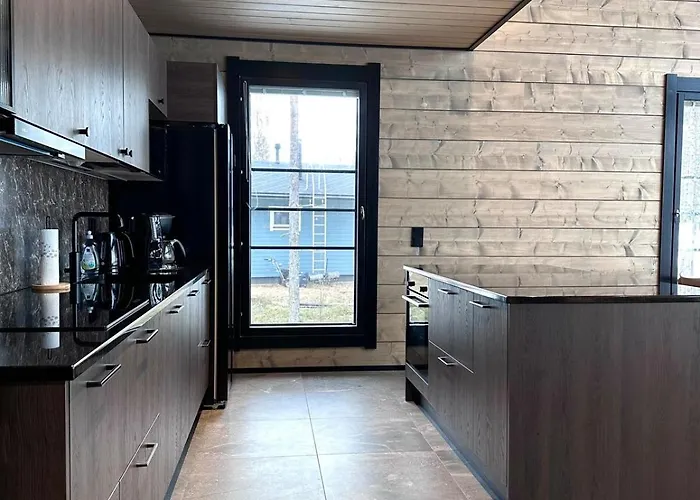 Norvahovi - View, Sauna And Wood Interior 别墅 *