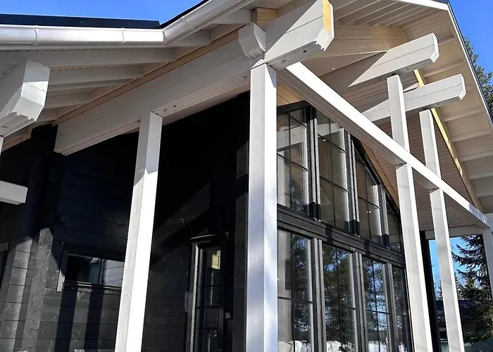 Norvahovi - View, Sauna And Wood Interior 别墅