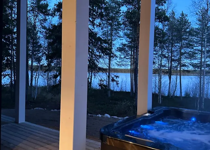 Norvahovi - View, Sauna And Wood Interior